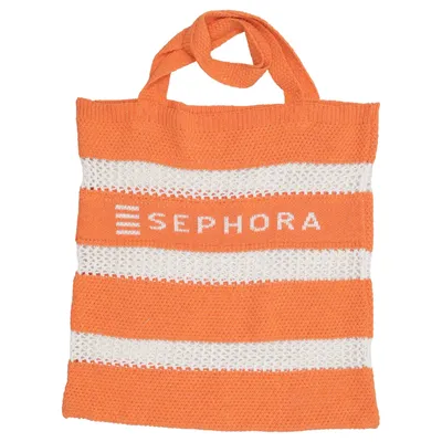 Sac en toile (Orange, Blanc) de Sephora