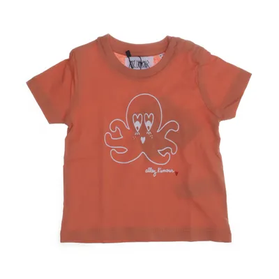 T-shirt (Orange) de Allez L'amour Coton biologique