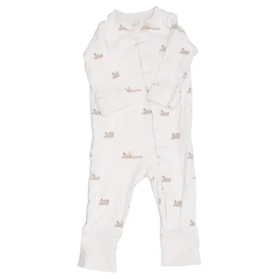 Sparkedragt (Beige) fra Livly Elastan