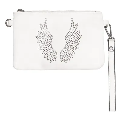 Sac pochette (Blanc) de Eternel Polyuréthane