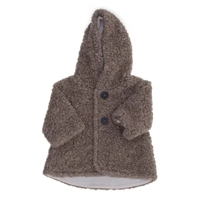 Veste (Marron) de Play Up Coton, Polyester, Laine