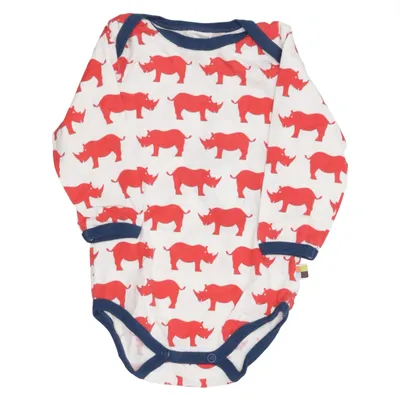 Romper (Wit, Rood, Blauw) van Loud + Proud Organisch katoen