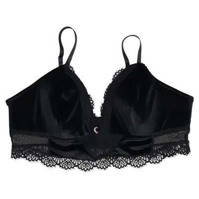 Bralette (Svart) från Killstar Elastan, Polyester