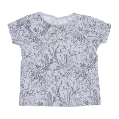 T-shirt (Turquoise, Gray) from Next Baby Cotton, Elastane