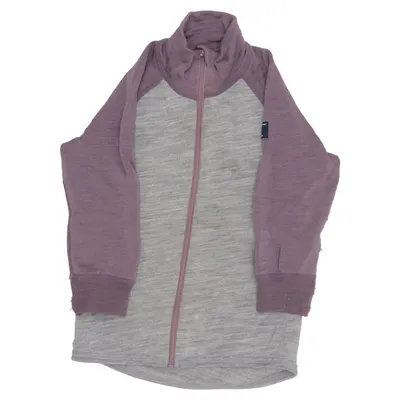 Sweater (Gray, Purple) from Polarn O. Pyret Merino wool