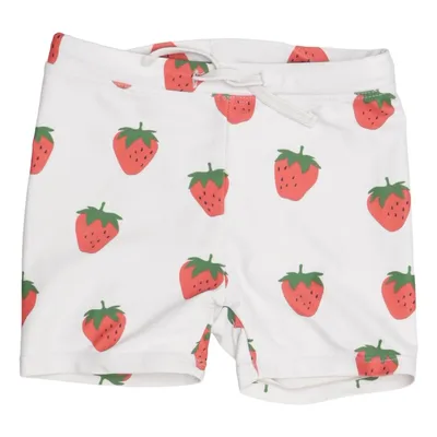 Zwemshort (Wit, Rood, Groen) van Kuling Elastaan, Gerecycled polyester