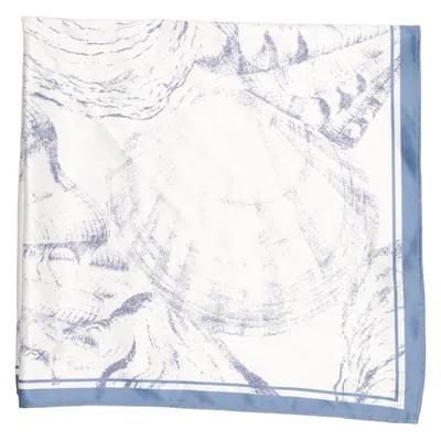 Silketørklæde (Printed Satin Scarf) fra NA-KD Elastan, Polyester