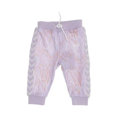Pants (Purple, Multicolored) from Hummel Cotton, Polyester