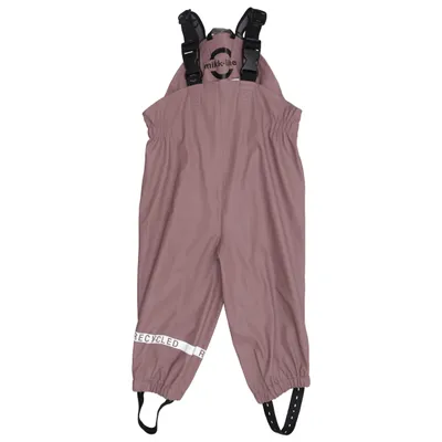 Regenbroek (Roze) van Mikk-line Polyester, Polyurethaan