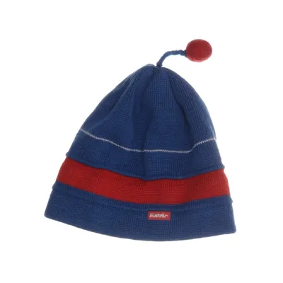 Pompon muts (Blauw, Rood, Wit) van Eisbär Acryl, Wol