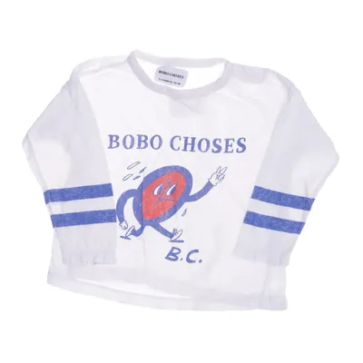Long sleeve T-shirt (White) from Bobo Choses