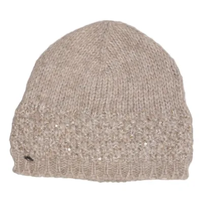 Beaniemössa (Beige) från Seeberger Alpackaull, Silke