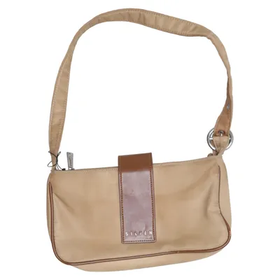 Axelremsväska (Beige, Brun) från Silfen Polyuretan, Återvunnen polyester