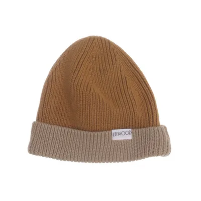 Beaniemössa (Beige) från Liewood Ekologisk bomull
