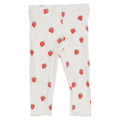 Leggings (White, Red, Green) from Rikiki Cotton, Elastane