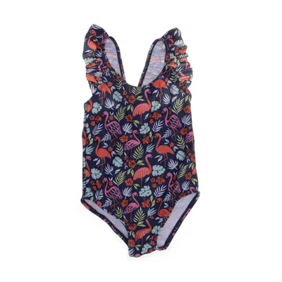 Swimsuit (Blue, Multicolored) from Pusblu Elastane, Polyester