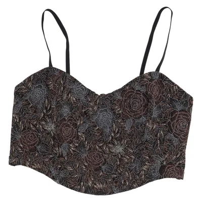 Bustier (Svart, Flerfärgad) från Viania Elastan, Polyamid