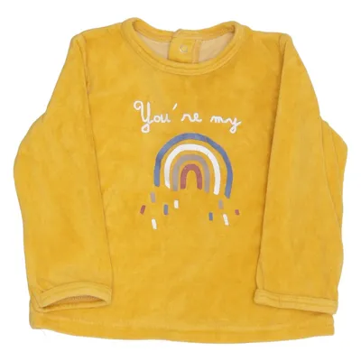 Sweatshirt (Jaune, Multicolore) de La Redoute Coton, Polyester