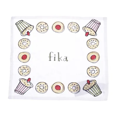 Kökshandduk (Vit, Flerfärgad) från Serholt Bomull