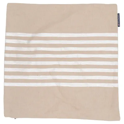 Cushion cover (Beige, Multicolored) from Lexington Cotton, Linen