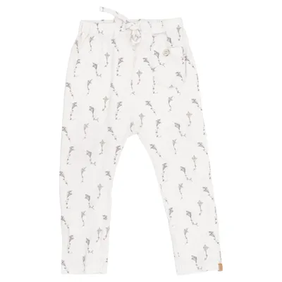 Pantalon (Beige) de Lil' Atelier Élasthane, Lyocell, Coton biologique