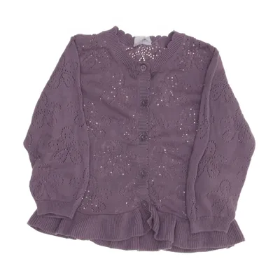 Cardigan (Violet) de Minymo Coton biologique