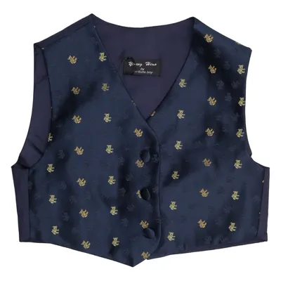 Gilet de costume (Bleu, Jaune) de Hero Polyester