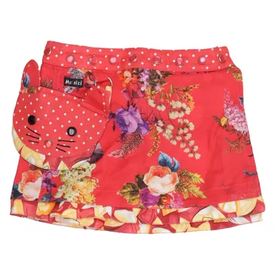 Wrap skirt (Hot Cookie) from Moshiki Cotton