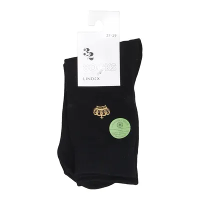 Chaussettes (Noir) de Lindex Coton biologique