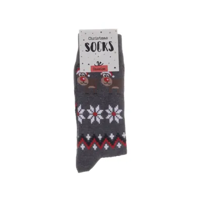 Sokken (Grijs, Wit, Rood) van Christmas