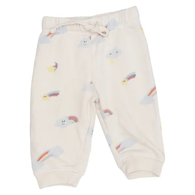 Sweatpants (Beige, Multicolored) from Åhléns Kids Cotton, Polyester