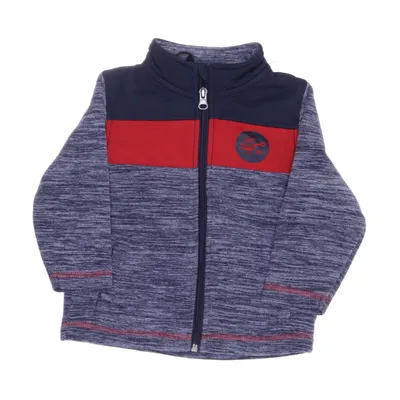 Fleecejacka (Blå, Röd) från Topomini Polyester