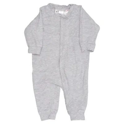 Barboteuse (Gris) de H&M Coton, Viscose