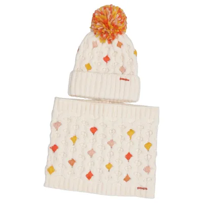 Accessory set (White, Multicolored) from Jo & Mr. Joe Acrylic, Polyamide, Polyester