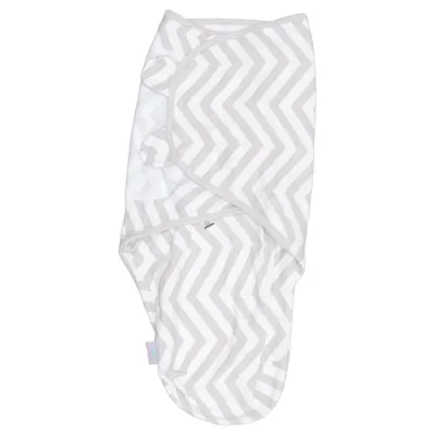 Swaddle sack (White, Gray) from Juicy Bumbles Cotton
