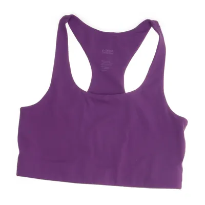 Sports bra (Purple) from Girlfriend Collective Elastane, Recycled polyester