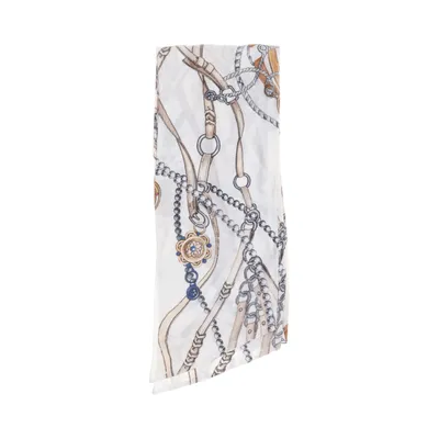 Neckerchief (White, Multicolored) from Milano Italy