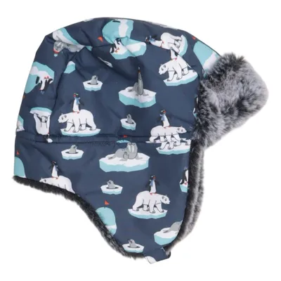 Chapeau de trappeur (Bleu, Multicolore) de C&A Polyester