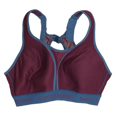 Sport-bh (Lila, Blauw) van Shock Absorber Elastaan, Polyamide, Polyester