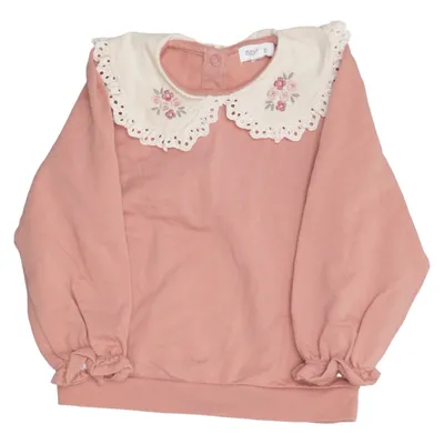 Sweatshirt (Pink) from Newbie by KappAhl Cotton, Elastane