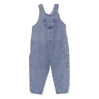 Salopette (Bleu) de H&M Coton, Polyester