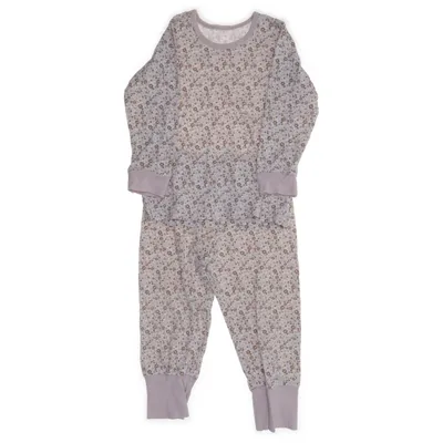 Pyjamas (Beige, Flerfärgad) från Eight O Eight Elastan, Ekologisk bomull