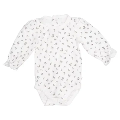 Body (Blanc, Marron) de Tiny One Coton, Élasthane