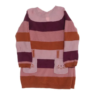 Dress (Pink, Brown, Purple) from Happy Girls Cotton