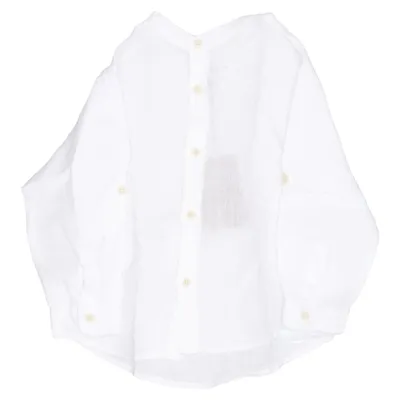Shirt (Wit) van Zara Linnen
