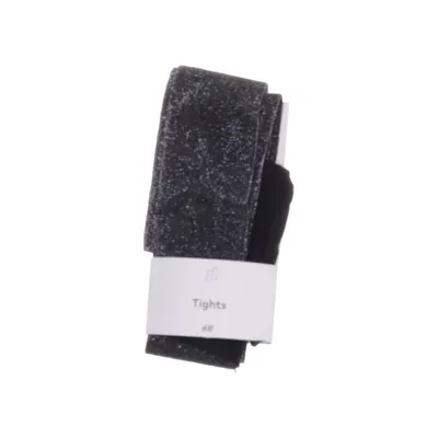 Panty (Zwart, Zilver) van H&M Elastaan, Metallvezel, Polyamide