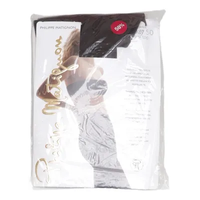 Nylon panty (Zwart) van Philippe Matignon