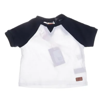 T-shirt (Vit, Blå) från 7 for All Mankind Bomull, Polyester