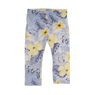 Leggings (Blauw, Meerkleurig) van Name It Organisch katoen, Elastaan