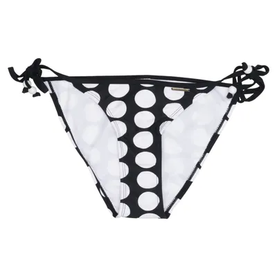 Bas de bikini (Noir, Blanc) de Teisumi Élasthane, Polyamide, Polyester